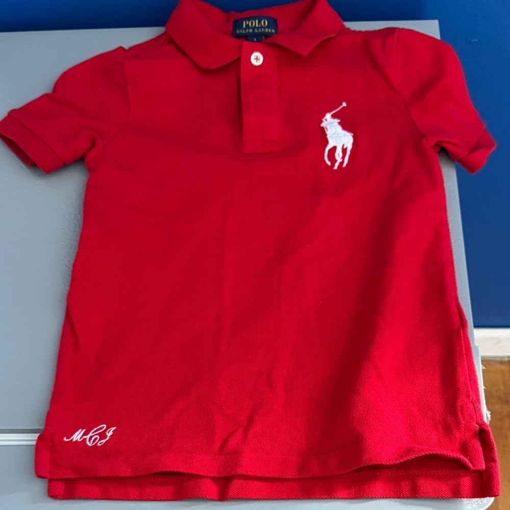 Polo by Ralph Lauren Kids Classic Red Polo